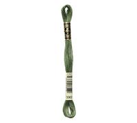 DMC 117-3363 Hilo de Hilo de algodón Trenzado de Seis hebras para Bordar, Verde Pino Medio, 8.7 Yardas
