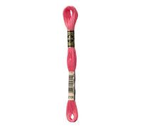 DMC 117-3706 Mouline Hilo de algodón Trenzado de Seis hebras, Color melón Medio, 8.7 Yardas