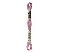 DMC 117 - 3727 Mouline Stranded algodón Six Strand Bordado Floss Hilos, luz Antique Mauve, 8.7-Yard