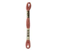 DMC 117 - 3778 Mouline Stranded algodón Six Strand Bordado Floss Hilos, luz Terra Cotta, 8.7-Yard