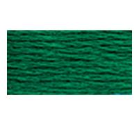 DMC Garn Hilo de algodón trenzado de seis hilos 117-3818 para bordar Verde esmeralda oscuro 8 m