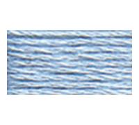 DMC 117-3840 Mouline hilo de algodón trenzado de seis hebras para bordar, azul lavanda claro, 8.7 m