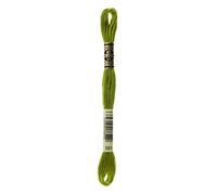 DMC 117 - 581 Seis Hilos de algodón Bordado Floss, Musgo Verde, 8.7-Yard