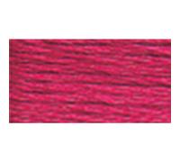 DMC 117 - 601 Seis Hilos de algodón Bordado Hilo Dental, Color Rojo Oscuro, 8.7-Yard