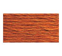 DMC 117-921 - Hilo de algodón bordado de 6 hebras, cobre, 8.7 yardas