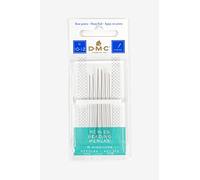 DMC - Agujas para perlas - Surtido de 6 agujas - talla 10/12 - Con punta | craft