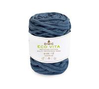 DMC 384-076 - Hilo de algodón 076 Azul, 55 m