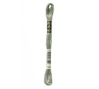 DMC 522 - Hilo de bordar de algodón trenzado - por madeja