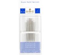 DMC - Agujas de chenilla | Surtido de 6 agujas de bordar - Para telas gruesas - con punta | Ideal para bordado y tapicería