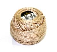 DMC algodón hilo perle tamaño 5 842 - por 10 g) + libre Minerva Crafts Craft guía