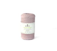 DMC Algodón reciclado macramé ECO Vita 4 (250 gr), certificado Oeko-Tex. Color: 41 rosa antiguo