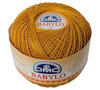 DMC - Babylo, hilo de ganchillo 100% de algodón de fibra larga