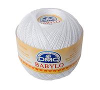 DMC - Babylo, hilo de ganchillo 100% de algodón de fibra larga