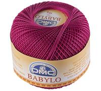 DMC - Babylo, hilo de ganchillo 100% de algodón de fibra larga