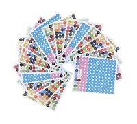 DMC - Calcomanías de números de hilo dental, etiquetas de clasificación, letras, herramienta de puntada, coloridas, 5 piezas