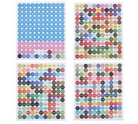 DMC Colors Number Label Stickers for Diamond Painting Storage Box Mosaic Beads Para Oficina(Multicolour)