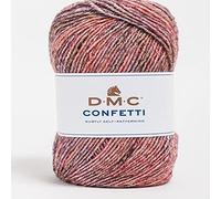 DMC - Confetti, hilo de ganchillo 100% de algodón de fibra larga