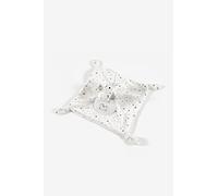 DMC - Doudou caballlo color gris - Punto de cruz, tela Aida 7pts/cm | Para personalizar: nombre, motivos, fecha de nacimiento - Idea de regalo de nacimiento de niña/niño única y personal