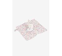 DMC - Doudou conejo Folk - Punto de cruz, tela Aida 7pts/cm | Para personalizar: nombre, motivos, fecha de nacimiento - Idea de regalo de nacimiento de niña/niño única y personal