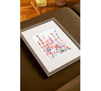 DMC - Flores trepadoras por Marie-Dominique Procureur Kit de punto de cruz intermedio