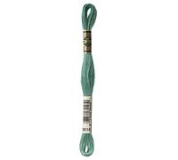 DMC Hilo de algodón bordado de 6 hilos, verde Celadon