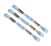 DMC Hilo de algodón trenzado para bordado a mano, 8 metros, 3325, 3 x 8m Skeins