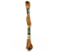 DMC - Hilo de bordar de 8 m, varios colores, algodón, 436, 1 x 8 m Skein