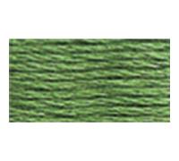 DMC 117 - 320 Mouline Stranded algodón Six Strand Bordado Floss Hilos, tamaño Mediano, Color Verde, 8.7-Yard