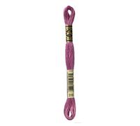DMC - Hilo Mouliné®100% algodón - Apto para todas las técnicas y todos los soportes, ideal para punto de cruz | Ovillos de 8 m - 6 hebras, disponible en 500 colores