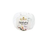 DMC - Natura Just Cotton - Ovillo para tricot y crochet | 100% algodón - Ideal para decoración y prendas de vestir | 50g - 155m | 65 colores