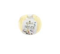 DMC - Natura Just Cotton - Ovillo para tricot y crochet | 100% algodón - Ideal para decoración y prendas de vestir | 50g - 155m | 65 colores