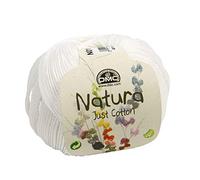 DMC - Natura Just Cotton - Ovillo para tricot y crochet | 100% algodón - Ideal para decoración y prendas de vestir | 50g - 155m | 65 colores