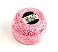 DMC hilo perle de algodón tamaño 8 605 - por 10 gram bola