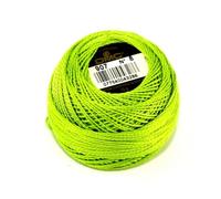 DMC hilo perle de algodón tamaño 8 907 - por 10 gram bola