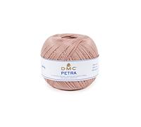 DMC Hilo Petra, 100 por ciento algodón, Color Beige, tamaño 5