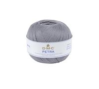DMC Hilo Petra Talla 3, Algodón, Gris Oscuro, 9x9x8 cm, 100