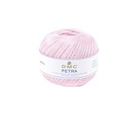 DMC Hilo Petra Talla 8, Algodón, Rosa, 9x9x8 cm, 800