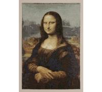DMC Juego de punto de cruz "Louvre Mona Lisa", modelo para contar, 38x49cm