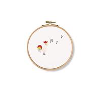 DMC - Kit bordado "¡Kiquiriquí! El gallo"