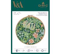 DMC Kit de Lirio Dorado de William Morris, Tela Algodón, Varios, 1