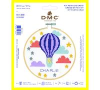 DMC - Kit de punto de cruz Hello Baby