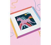 DMC - Kit de tapicería fácil para niños El unicornio arco iris