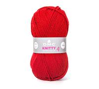 DMC - Lana Knitty 4, Agradable al tricotar | 47 colores disponibles