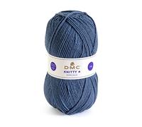 DMC - Lana Knitty 4, Agradable al tricotar | 47 colores disponibles