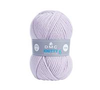 DMC - Lana Knitty 6 - Ovillo de 100 g - 137 m | Agradable de tejer | 27 colores disponibles