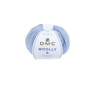 DMC Lana merino "Woolly 12.7 cm, azul claro (71), 50 g