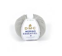 DMC - Merino Essentiel 3 200m | 50% Lana, 50% Acrílico - Ideal para todo tipo de prendas | 24 colores
