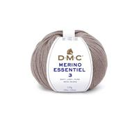 DMC - Merino Essentiel 3 200m | 50% Lana, 50% Acrílico - Ideal para todo tipo de prendas | 24 colores