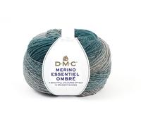 DMC Lana Merino Essentiel Ombrè - Ovillo de 150 gramos 285 metros - Agujas de ganchillo: 5 6