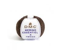 DMC - Merino Essentiel Tweed - Ideal para todo tipo de ropa, suave y refinada | Agujas n°4, 165 m - 50 g - 12 colores